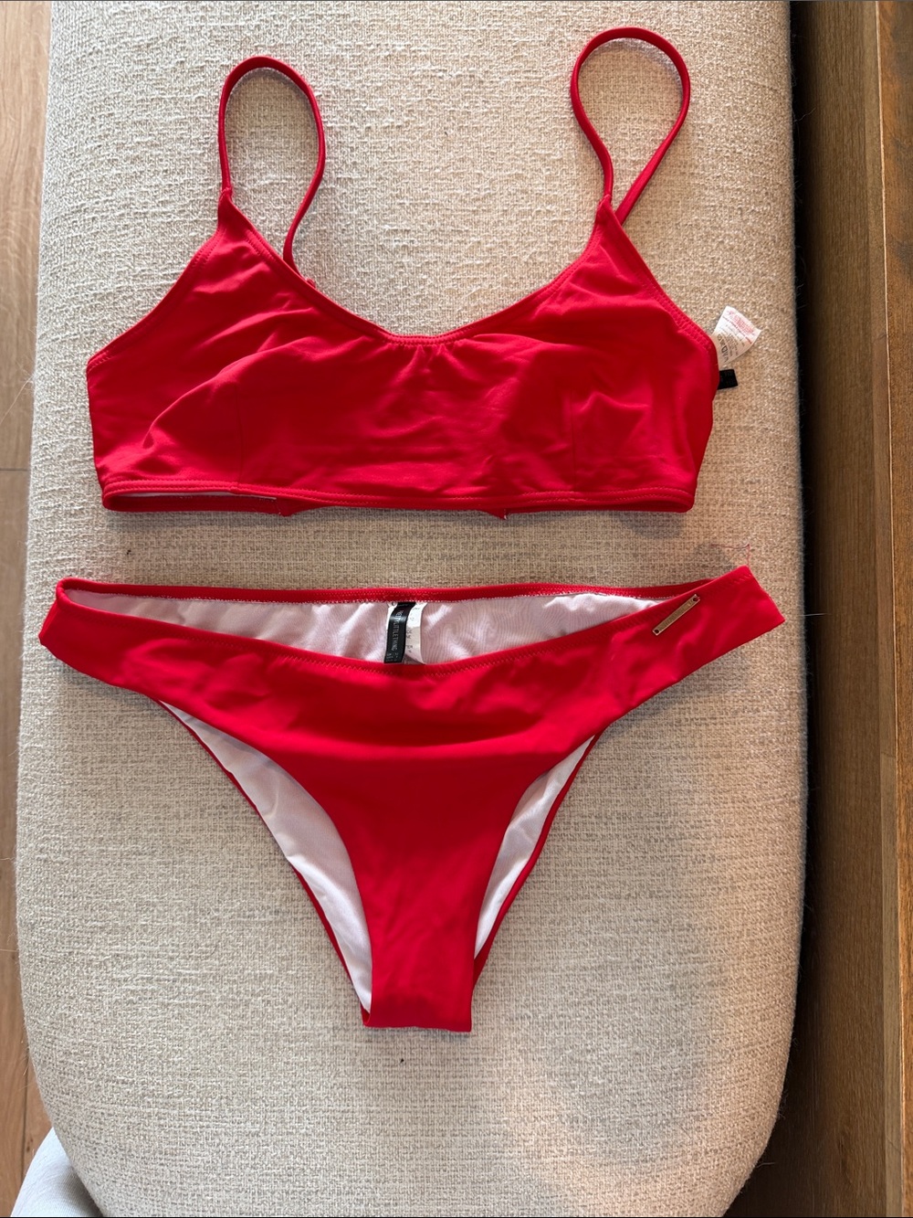 Red Women's Bikini Set - Sleek Two-Piece Swimwear